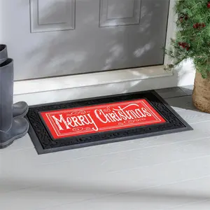 Quaint Merry Christmas Sassafras Switch Mat