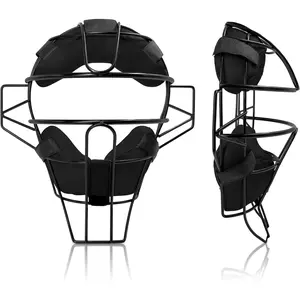 Full Face Protective Baseball Catcher Mask Umpire Gear Lightweight Secure Fit for Teens 13 Plus and Adults for Baseball Softball Training