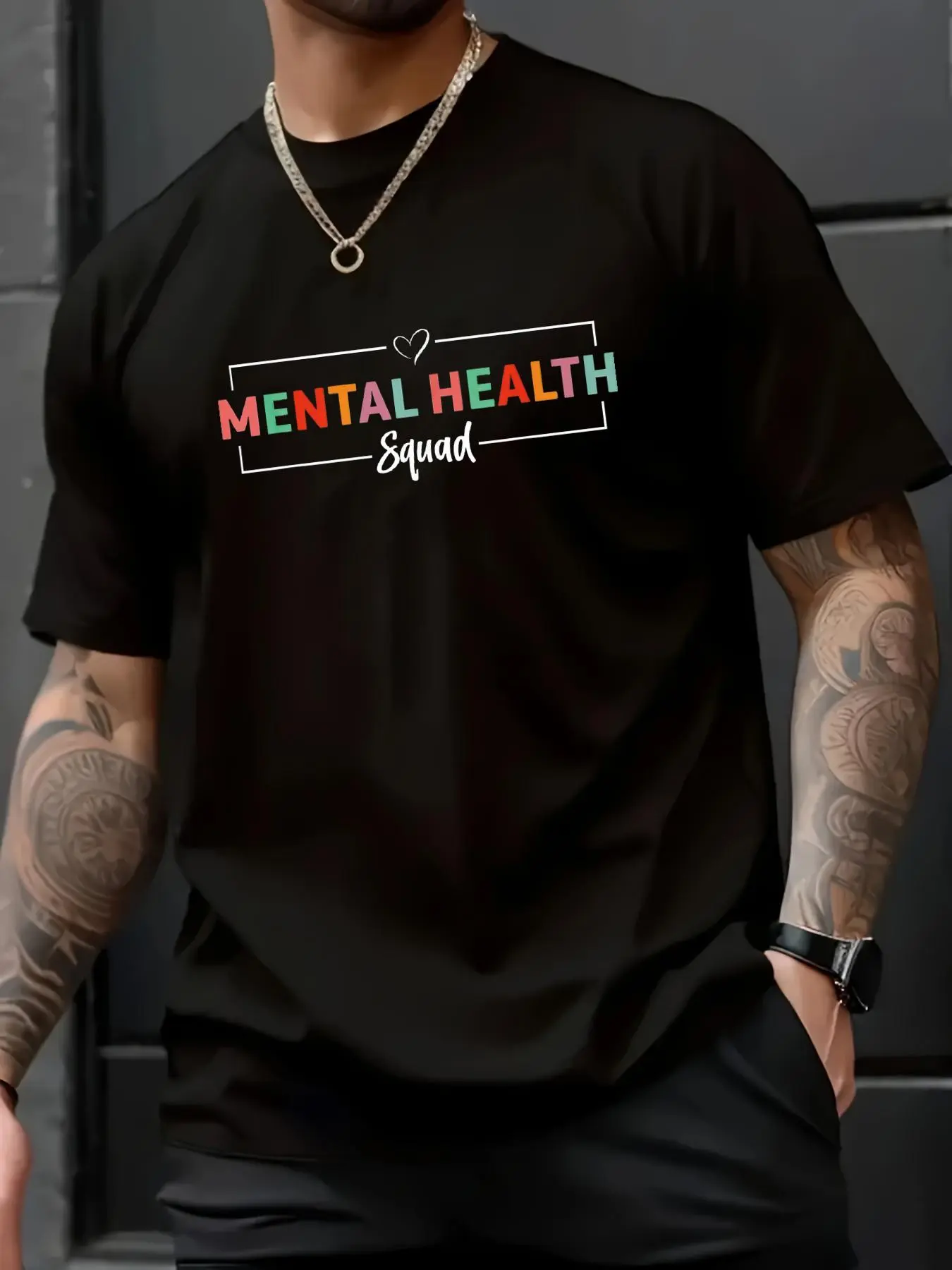 100% Cotton Mental Health Awareness Month, Mental Health Men Women T-Shirt, Men's Women's Shirt Top