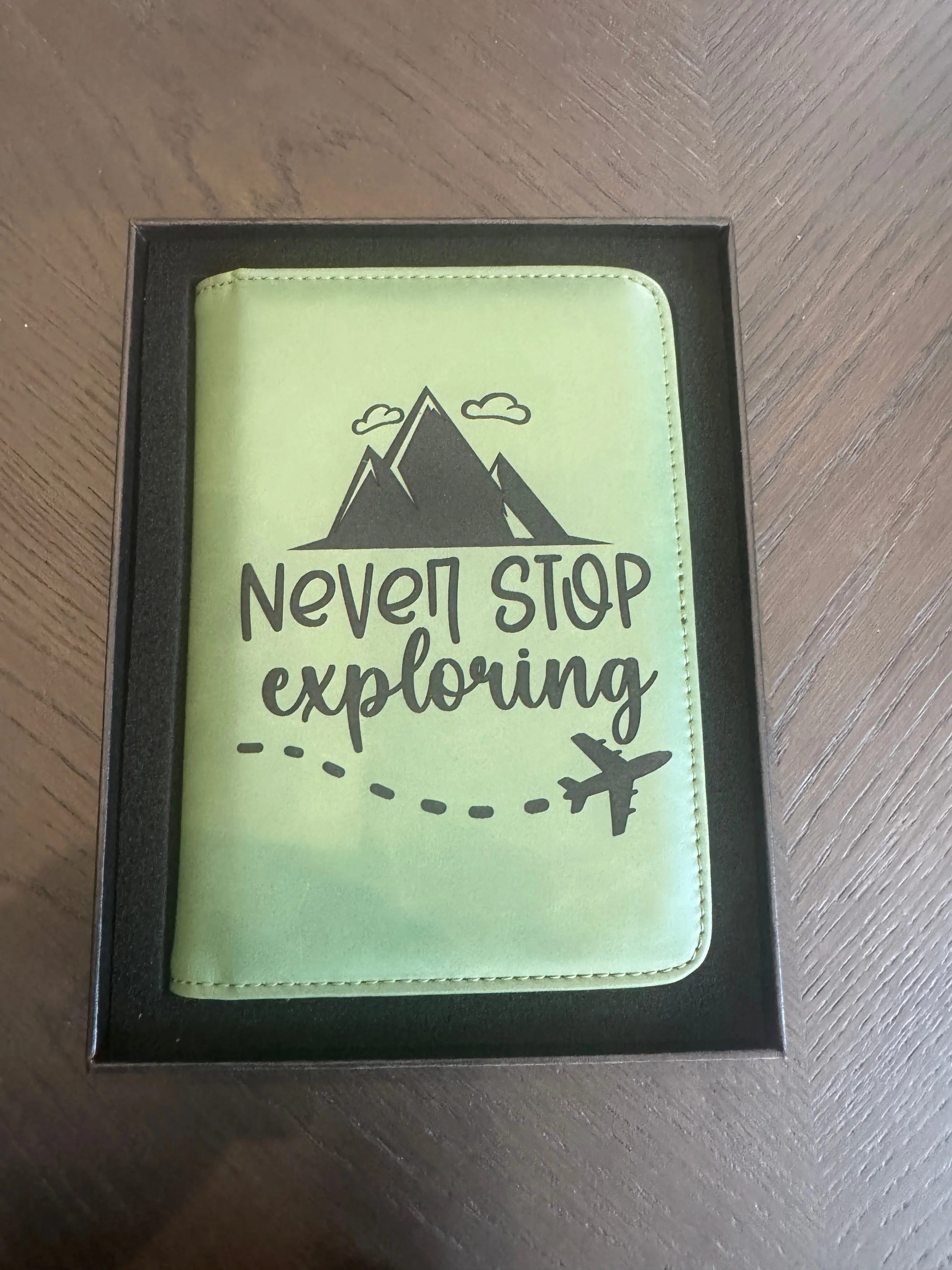 Personalized Journal | Custom Engraved Leatherette Notebook