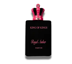 King Of Kings Royal Amber U EDP Fragrance, 3.4oz Unisex EDP Liquid Perfume, Edp Liquid Perfumes
