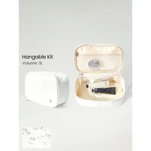 GLOWMODE 3L Sport Safe Large Capacity Water-Repellant Essentials Zippered Kit Storage Bag Daily Casual Travel Trip