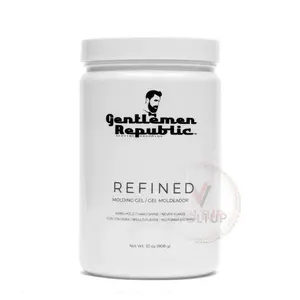 32oz REFINED GEL - No Flakes. Hard Hold & Shine