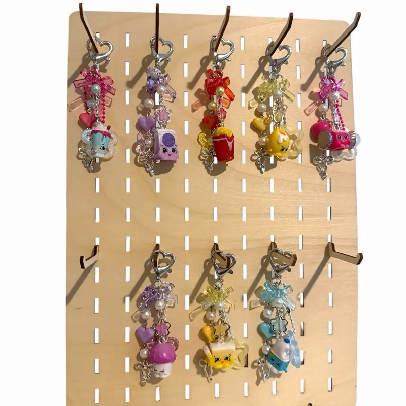 Mystery Surprise Shopkins Phone Charms/Keychains, Mini Shopkins Charms, perfect for Shopkins lovers