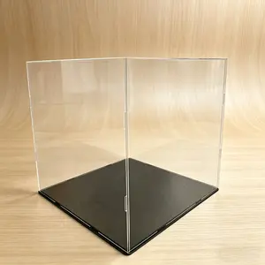 Acrylic Transparent Display Box, Collectible Storage Case, Dust-Proof Organizer, Ideal for Toys, Models, Home Decor, Desktop Collection