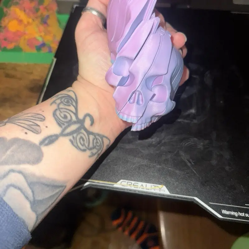Skull fidget
