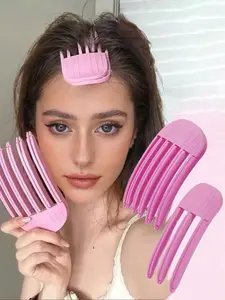 2pcs Air Cushion Hair Clip, Invisible Bangs Styling Clips ,Comb Hair ,Hair Styling Tools