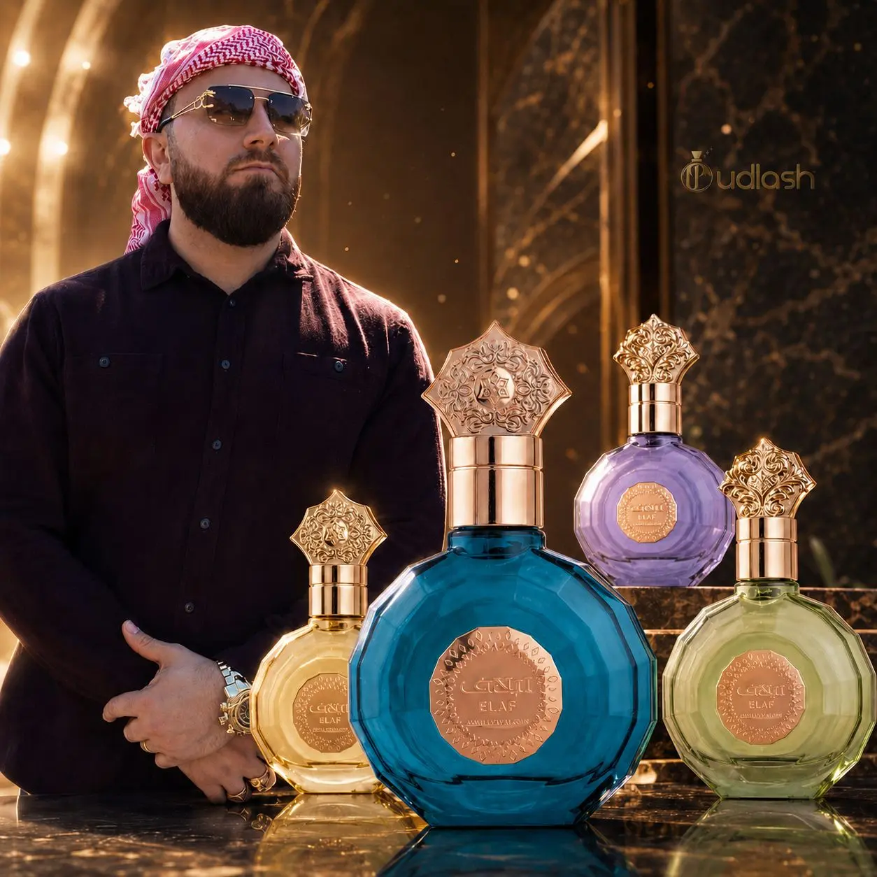 Habibi Bundle | Mamlakat al oud Elaf + Zakat Louise Gourmand Pistachio + Mirengue + Praline | Women's Fragrance | 100 ML 3.4 OZ | Eau De Parfum | Caramel - Sugar & Milk