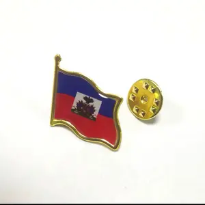 Haitian flag pin Haitian flag pin