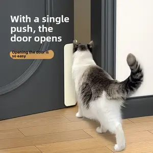 Smart Door Helper for Cat Parents - Single Push Opens Door - No More Meows - Easy to Use - Catchy & Viral Potential