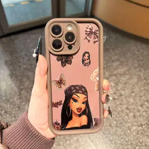 Y-Y2K bratz Girls phone Case,Fashionable trend phone case,Having good protective properties,for iPhone 16 15 14 13 12 11 17Pro Max,for Samsung S25 S24 S23 S22 Ultra,Protective Cover