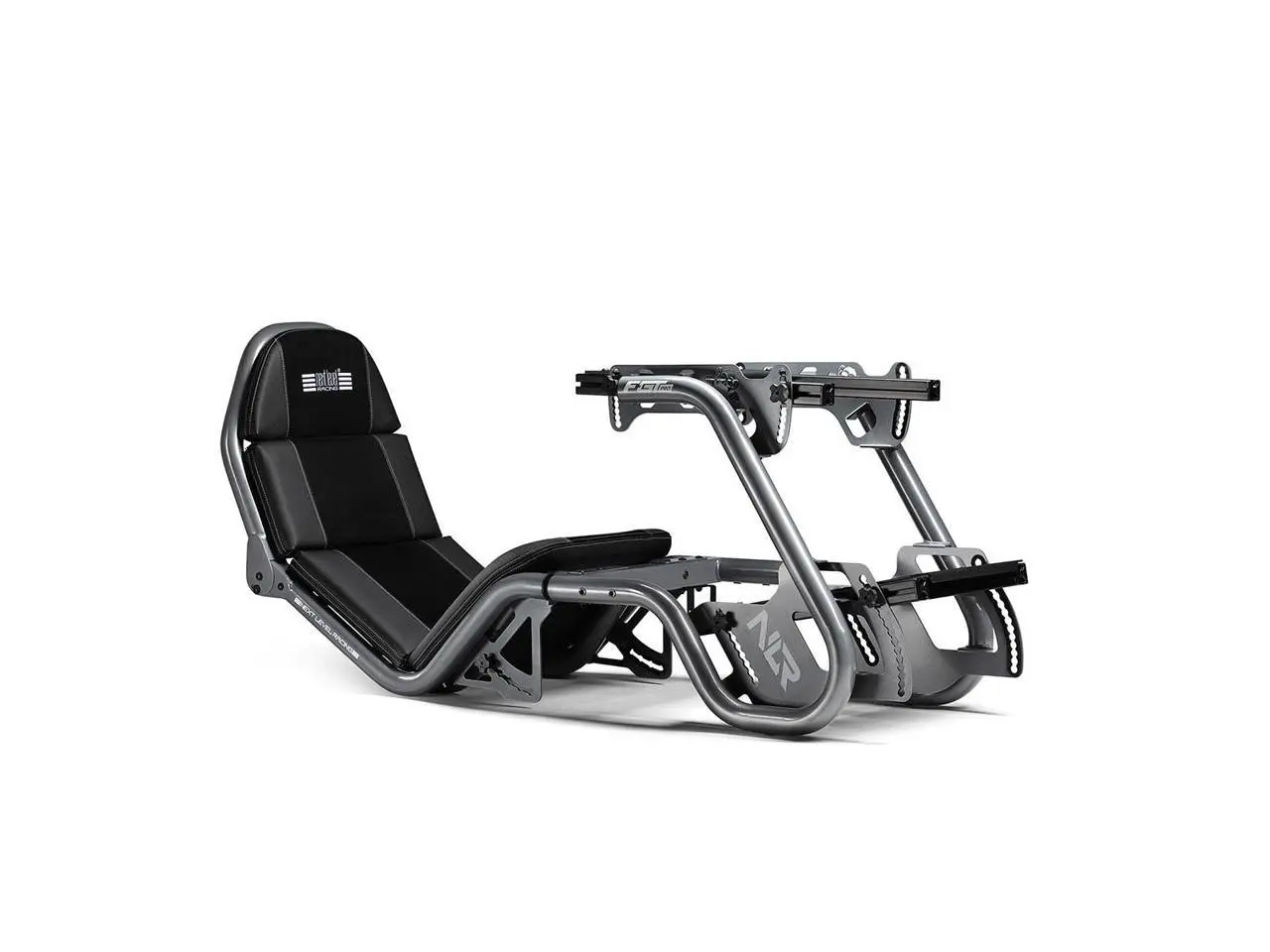 Next Level Racing F-GT Pro Formula and GT Racing Simulator Cockpit, Gray Edition