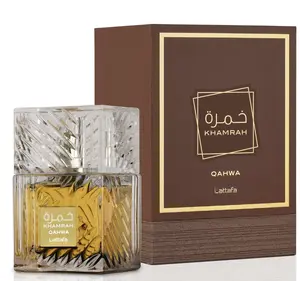 Lattafa Khamrah Qahwa for Unisex Eau de Parfum Spray, 3.4 Ounce