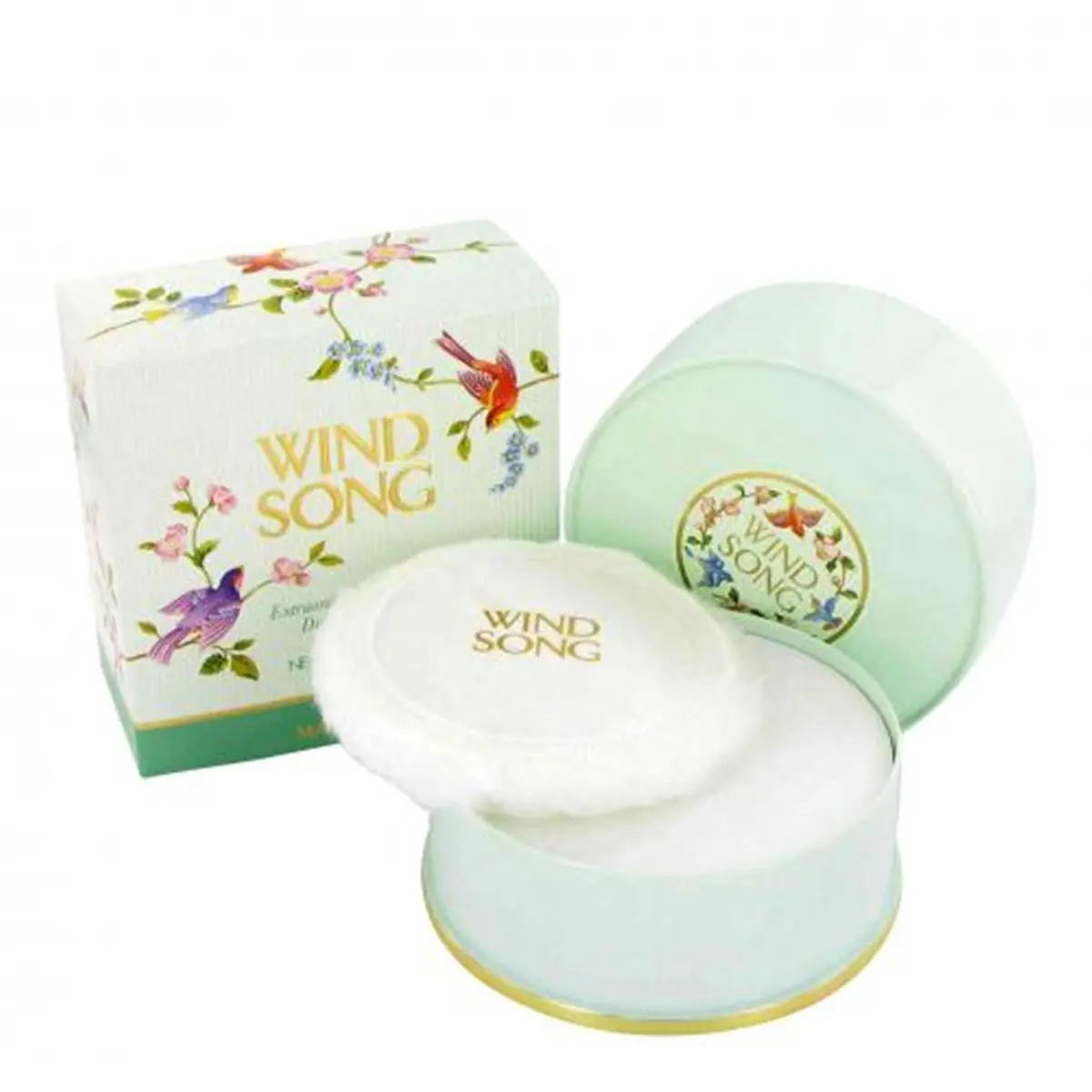212 MAIN Parfums De Coeur Wind Song Scented Floral Cosmetic Perfumed Dusting Powder - 4 oz, Body Care for Adults
