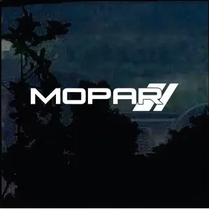 Mopar Hash Mark Window Decal Sticker