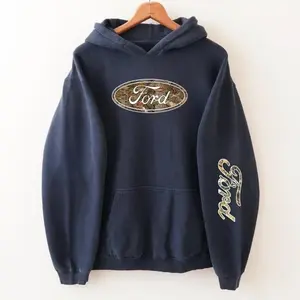Ford Camo Logo Print Hand Hoodie, Ford Hoodie, Gift For Car Lovers, For Men For Him For Husband For Dad, Racing Shirt, Vintage Graphic Tee