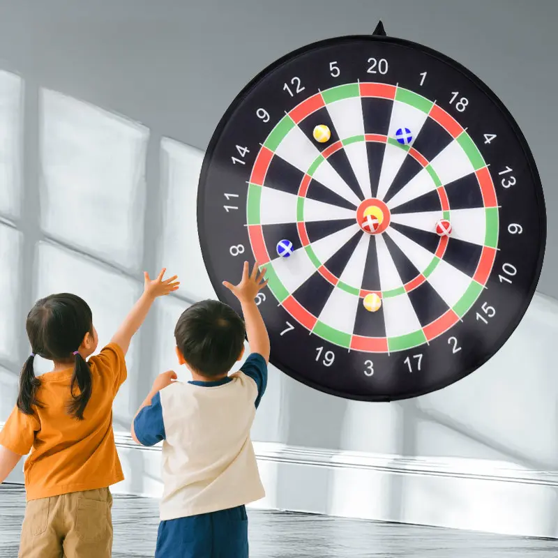 Children's throwing target dartboard indoor sports toy wall hanging parent-child competitive shooting sticky ball