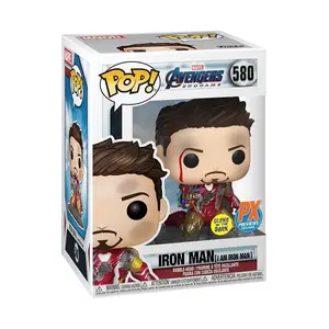 Funko Marvel PX Series Iron Man (I Am Iron Man) Previews Exclusive Collectible Figurine #580