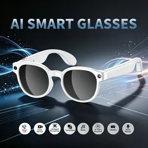 2026 New Aimb S1 Ai Multifunctional Smart Glasses, 200w HD Camera, Fast Charging, Translation, 1080P Video Recording, Voice Assistant, Travel Essential