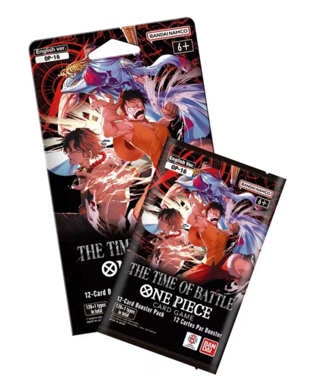 One Piece (OP-16) - The Time of Battle Sleeved Booster Pack