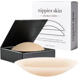 Nippies Double-Sided Sticky Nipple Covers - Reusable Breast Pasties - One Side Sticks To You, The Other Sticks To Your Clothes - Stay Put In Place