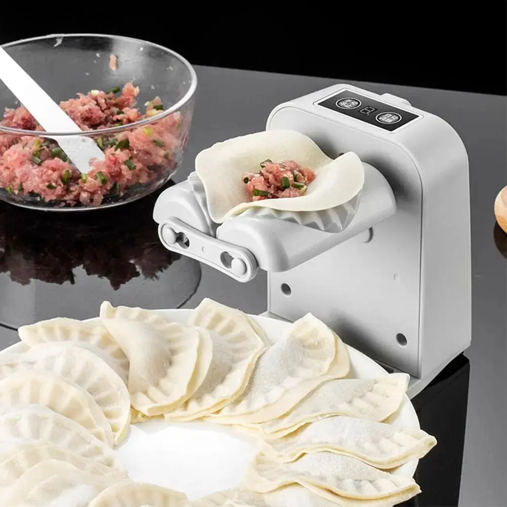 Automatic Electric Dumpling Molding Machine - Adjustable Sizes Mold, Rapid-Forming Kitchen Utensil for Home Cooking, Beginner-Friendly Specialty Kitchen Gadget, Beginners