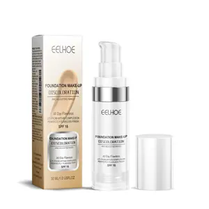 EELHOE Color Changing Liquid Foundation SPF 50 - Long Lasting Moisturizing & Brightening Makeup for Flawless Complexion - 30ml concealer full coverage foundation Moisturizer two  faced  concealer Cosmetic Hydrating concealer foundation