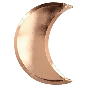 Vintage Copper Moon Plates