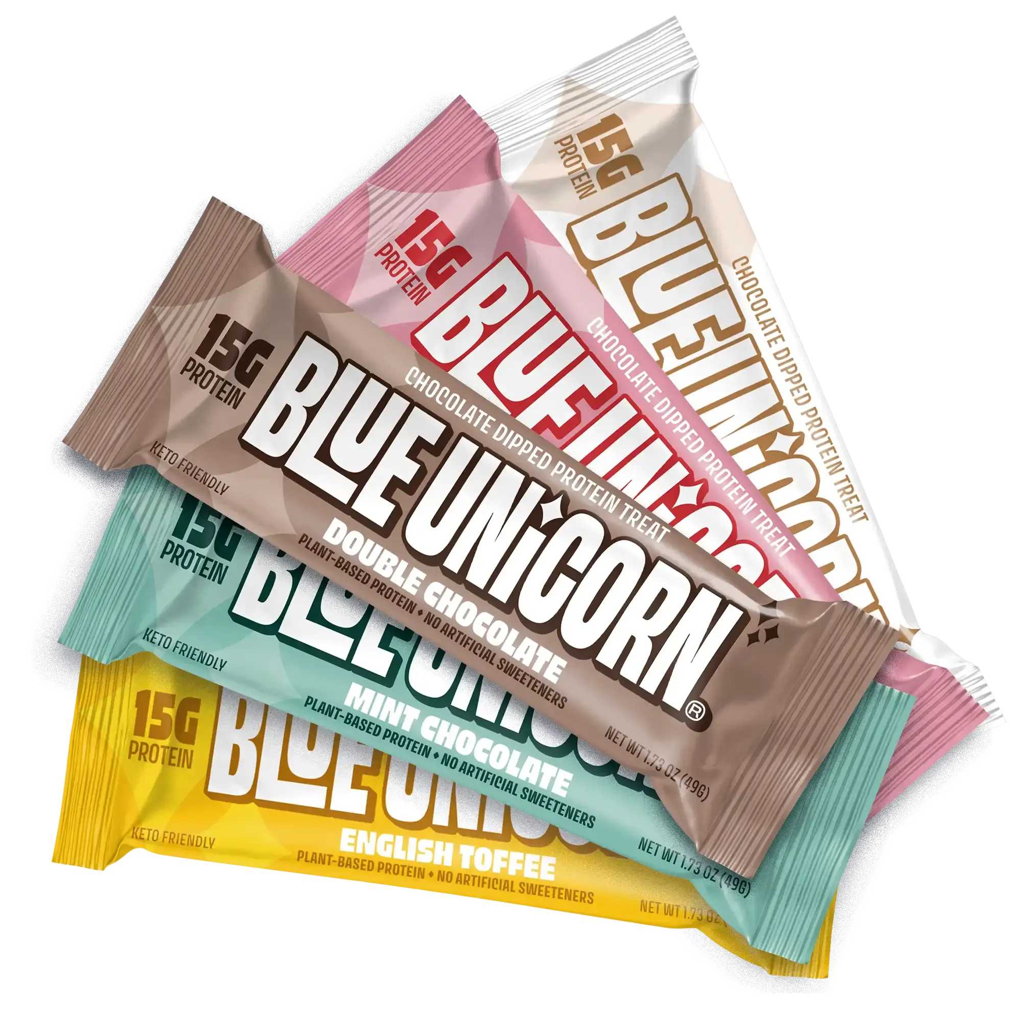 Protein Bar, Variety Pack: Double Chocolate, Toasted Coconut, English Toffee, Mint, Raspberry