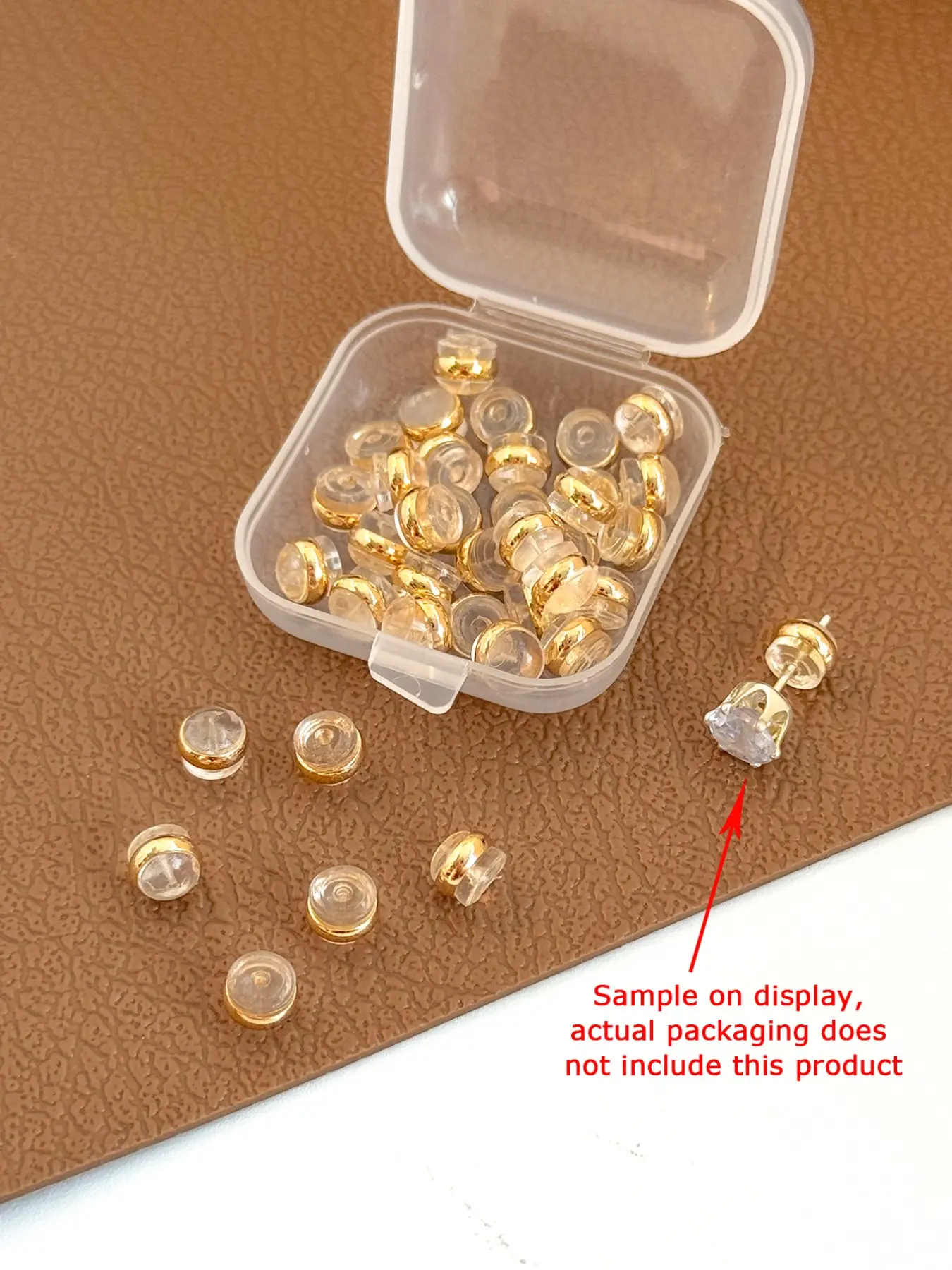 Silicone Anti-Drop Ear Plugs, Fashion Daily Use Secure Earplugs, Universal Fit Behind-The-Ear Ear Decor Accessories, Pack of About 10
