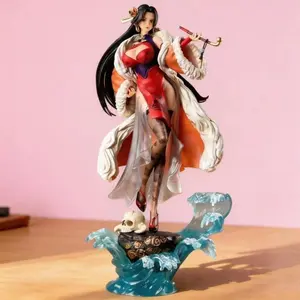 Anime One Piece Boa Hancock Figure 36cm GK Statue Collectible Model Toy Desktop Ornament for Fans Home Deco...