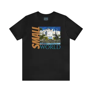 Unisex Jersey Short Sleeve Tee Disneyland Resort it's a SMALL WORLD Ride