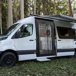 Insect Screen Mosqui/Fly Screens Net for Mercedes Benz for Sprinter & for Ford Transit MK8 High Roof Van RV Screens, RV Curtains