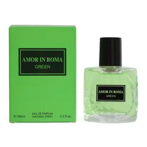 Amor In Roma Green Eau de Parfum Natural Spray Perfume for Women 100ml/3.3fl.oz. - Fragrance for Women