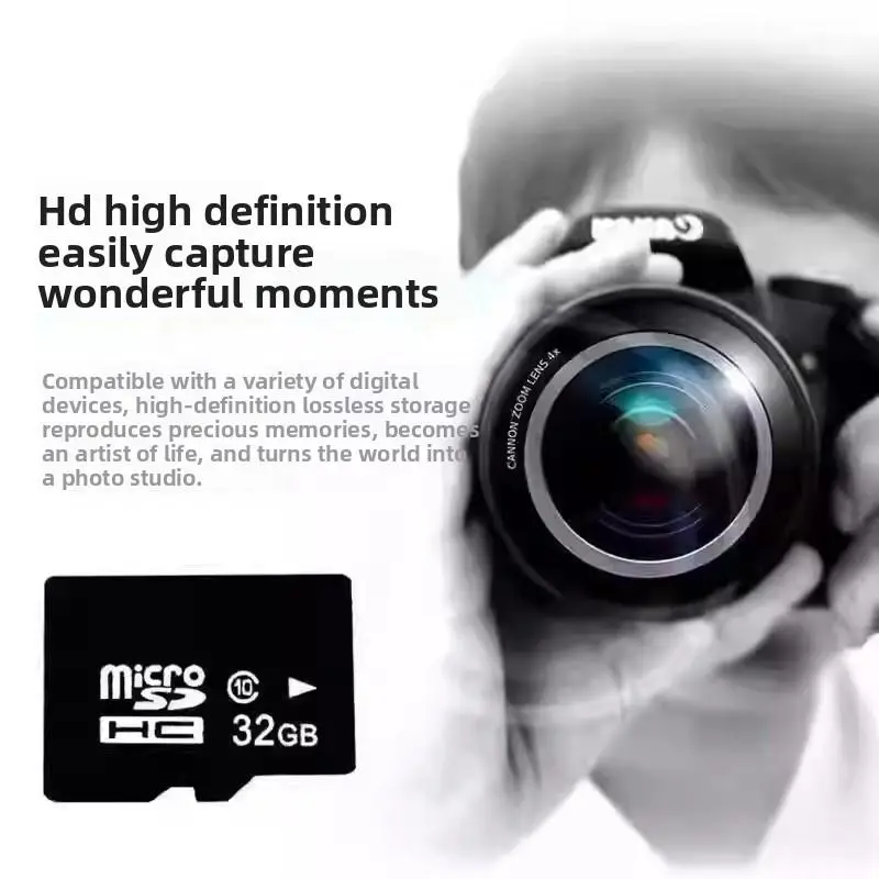 128GB High Speed Micro SD Card TF Card for Smartphone Camera Dash Cam CCTV DVR 8GB 16GB 32GB 64GB Ultra S24 S25 Trending outdoor waterproof sport camera Touch Screen Learning Toy Phone sdxc memory camara port at il portable pocket wireless wifi dual-band