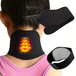 Self Heating Neck Support Brace, Magnetic Therapy Thermal Neck Pad, Pain Relief Cervical Wrap, Arthritis Migraine Headache Relief