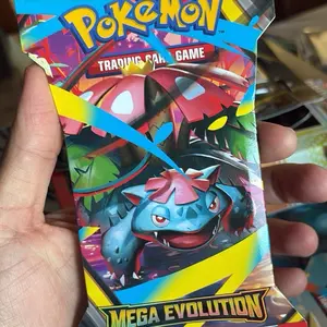 Pokemon TCG Mega Evolution Sleeved Booster Packs Featuring Charizard Mega Lucario ex & Gardevoir ex for Epic Battles