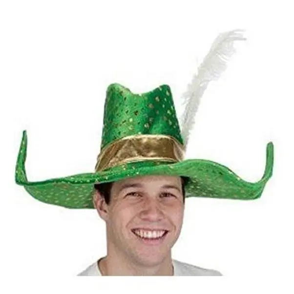 Green Winged Leprechaun Hat - St. Patrick's Day - Elf - Costume Accessory
