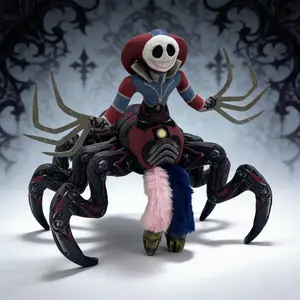 Poppy Playtime The Prototype Lily Lovebraids Giblet Plush – New Soft Stuffed Horror Game Toys, Cool Collectible Dolls Perfect Birthday Gift & Easter Gift for Fans