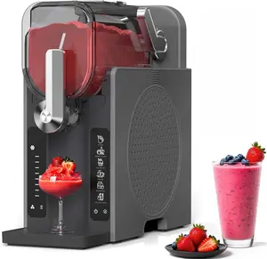 WizAura Slushie Machine Live – Best Party Gift, 54oz No Ice Needed, 6 Preset All-in-One Frozen Drink Maker w/ Auto-Clean & Temp Display, Margaritas, Smoothies, Ice Cream, Milkshakes