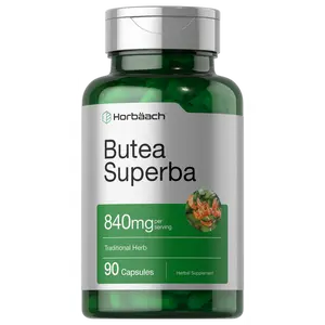 Horbäach Butea Superba Root 840mg | 90 Capsules | Male Performance | Non GMO, Gluten Free Supplement