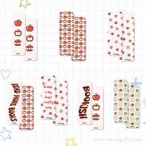 Apple Dream Bookmarks, Bookmarks, Book Lovers Bookmark