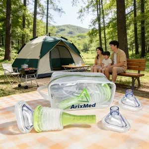 Portable 3-Mask Storage Pouch, Home & Car Use Dustproof Organizer