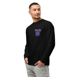 Moonboy Arcade – Long Sleeve Shirt  Level up your drip. Pump the charts. Play the game.