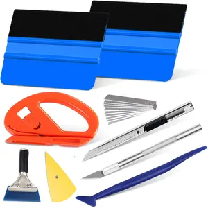 Smoothing Tool Kit for Applying Peel and Stick Wallpaper, Vinyl Backsplash Tile,Vinyl Repare Kit,Gap Tools,Wallpaper Scraper Tool for Peel and Stick Wallpaper,Window Tint Film,Wallpaper Adhesive