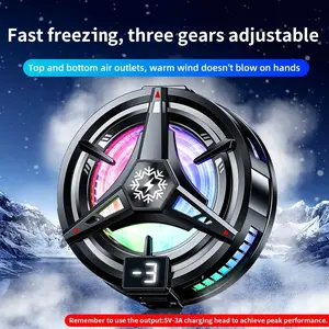Four-Season Universal Phone Cooler, Anti-Clogging Design, Adjustable Cooling System, Enhanced Cooling Effect, Increases Phone Lifespan, Essential Gift for All Seasons, Portable Cooling