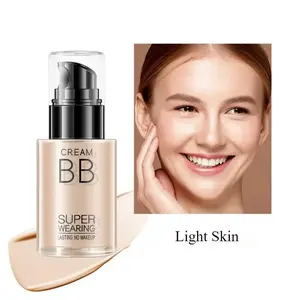 Flawless BB Cream Foundation - Beauty Cosmetics, Moisturizing, long-lasting coverage, creates a natural makeup look; lightweight matte formula suitable for all skin tones.
