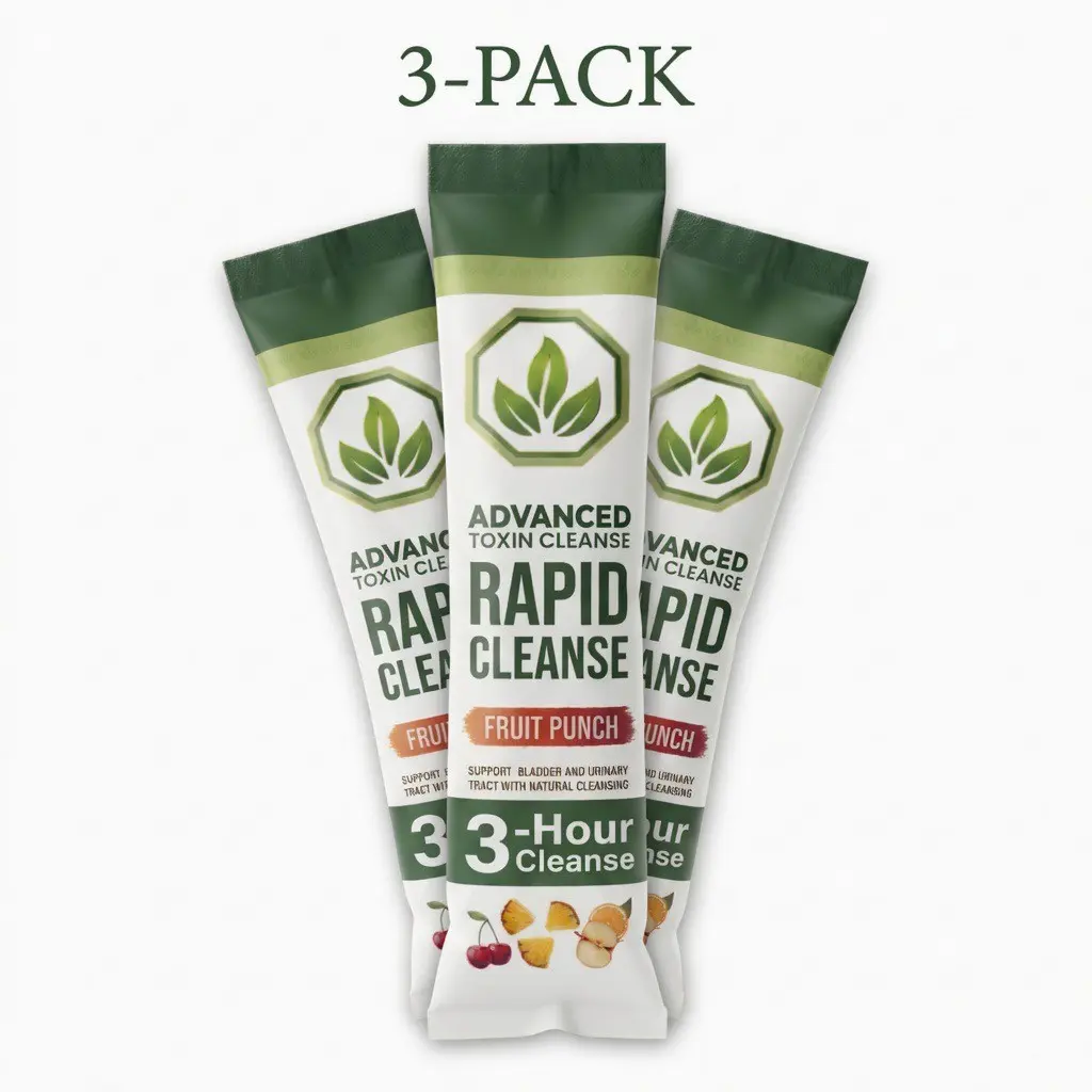 Rapid Cleanse 3-Pack | Fast-Acting Detox Drink Powder | Best Value Bundle