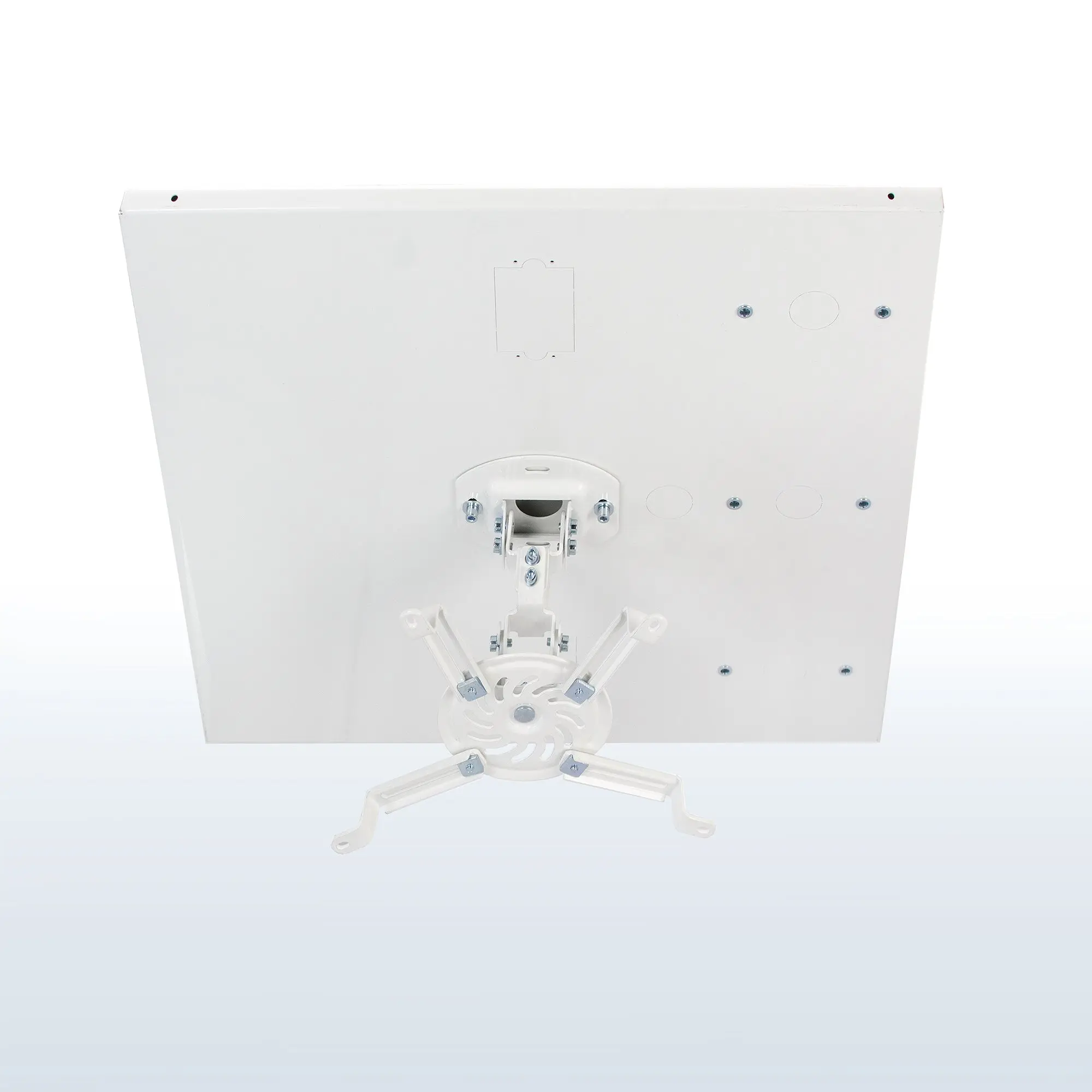 White Universal Drop Ceiling Projector Mount Bracket, Audio & Video Accessories for Electronics Setup Needs, Ceiling Mount