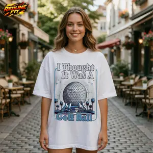 I Thought It Was A Golf Ball Epcot Park Ball T-shirt, Trending Unisex Tee, Sweatshirt, Hoodie